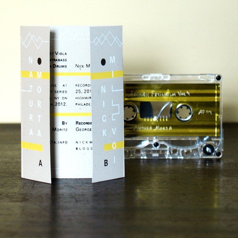 Archaic Fetishism Cassettes - Archaic Fetishism Vol. 4