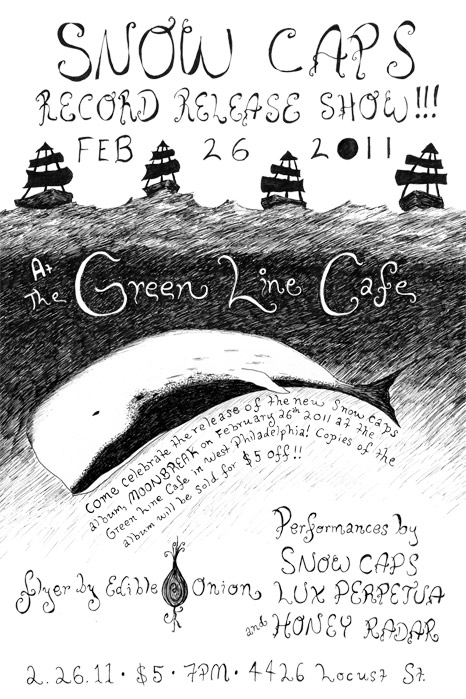 Snow Caps Record Release Show